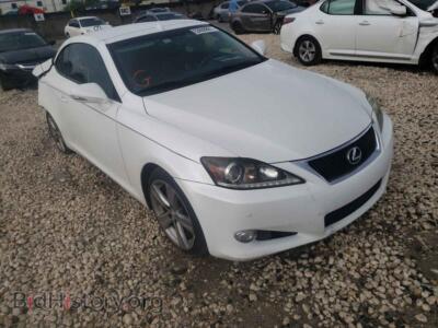 2012 Lexus IS IS 250, белый — VIN JTHFF2C20C2524564, Copart