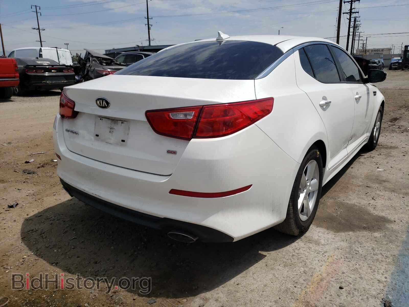 2015 KIA OPTIMA - VIN: KNAGM4A75F5570056 - Photo 4