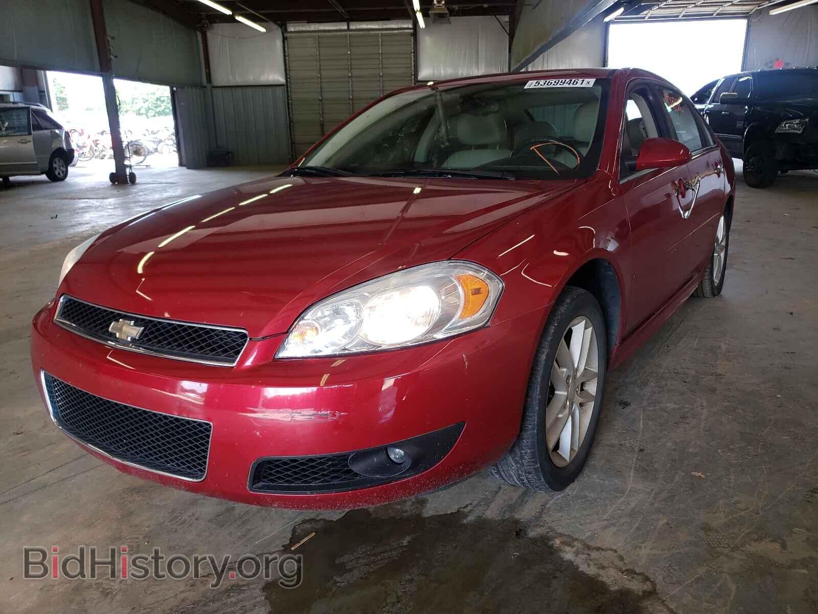 2012 CHEVROLET IMPALA - VIN: 2G1WC5E32C1310721 - Фото 2