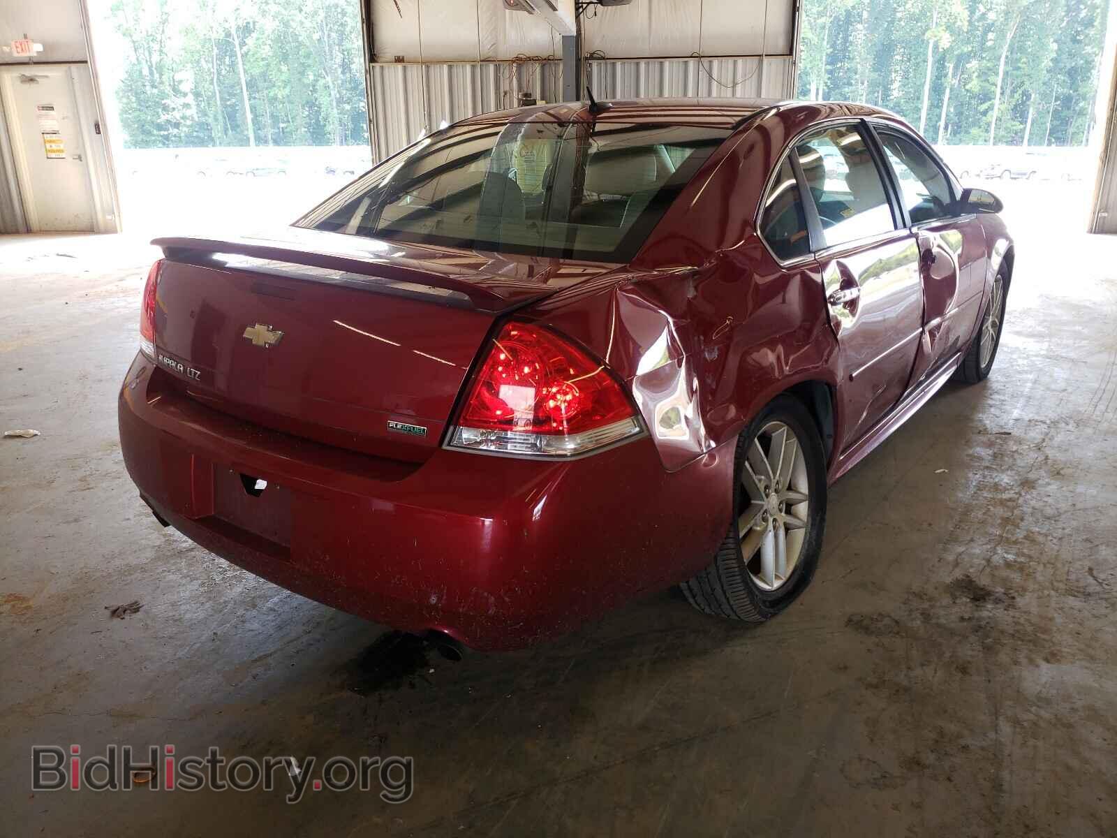 2012 CHEVROLET IMPALA - VIN: 2G1WC5E32C1310721 - Фото 4