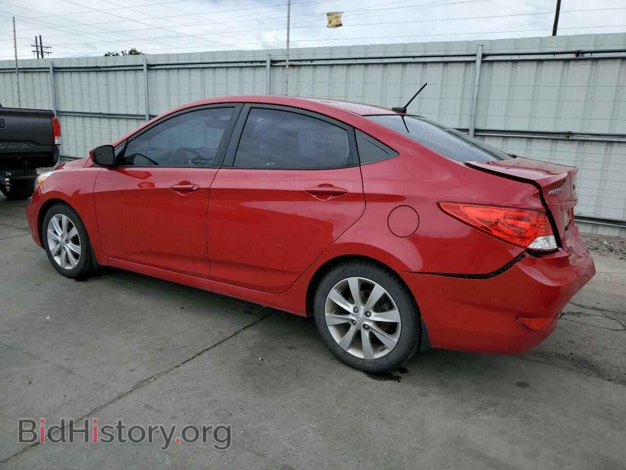 2014 HYUNDAI ACCENT - VIN: KMHCU4AEXEU614634 - Фото 2