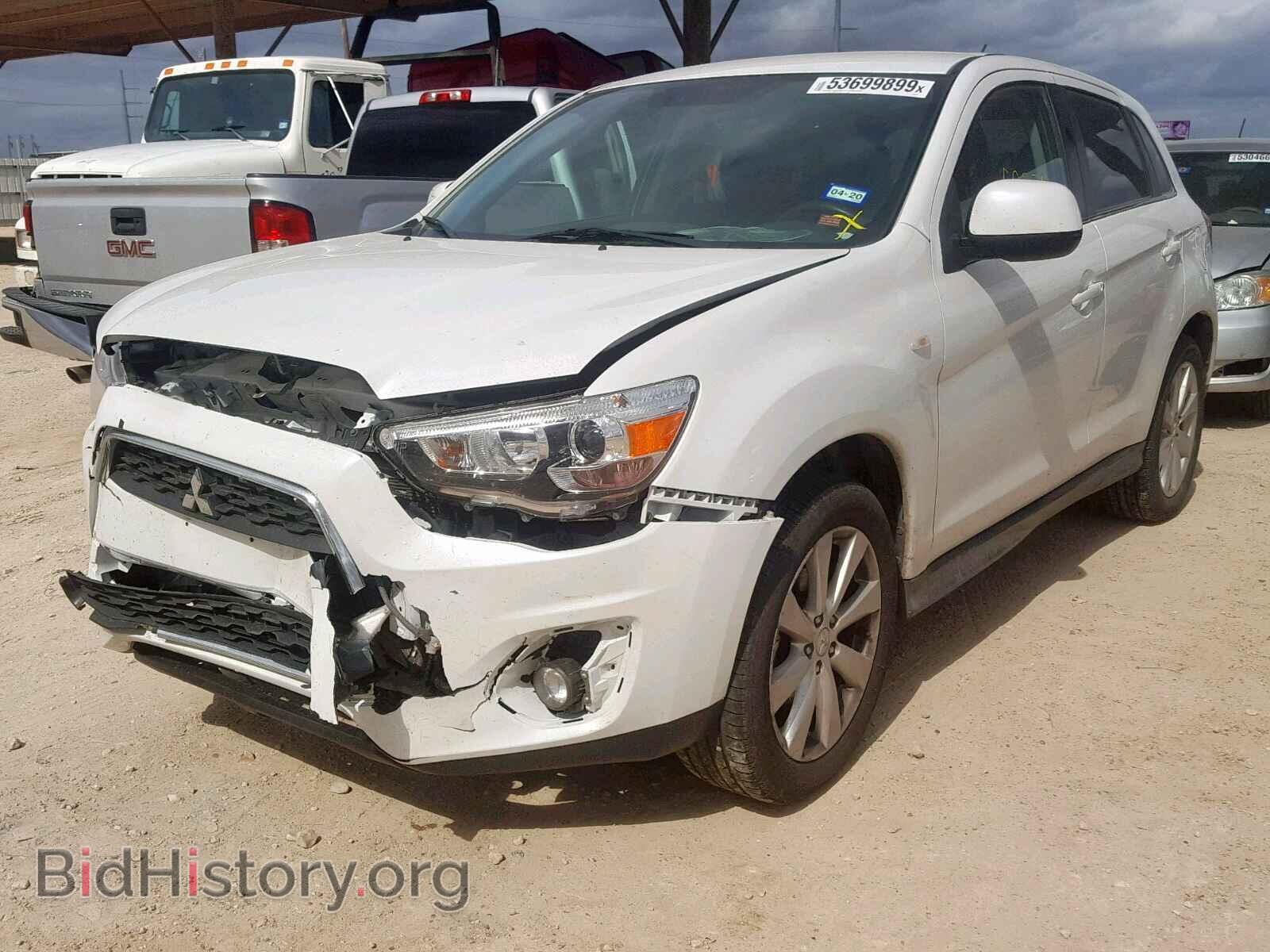 2014 MITSUBISHI OUTLANDER - VIN: 4A4AP4AU5EE021843 - Фото 2