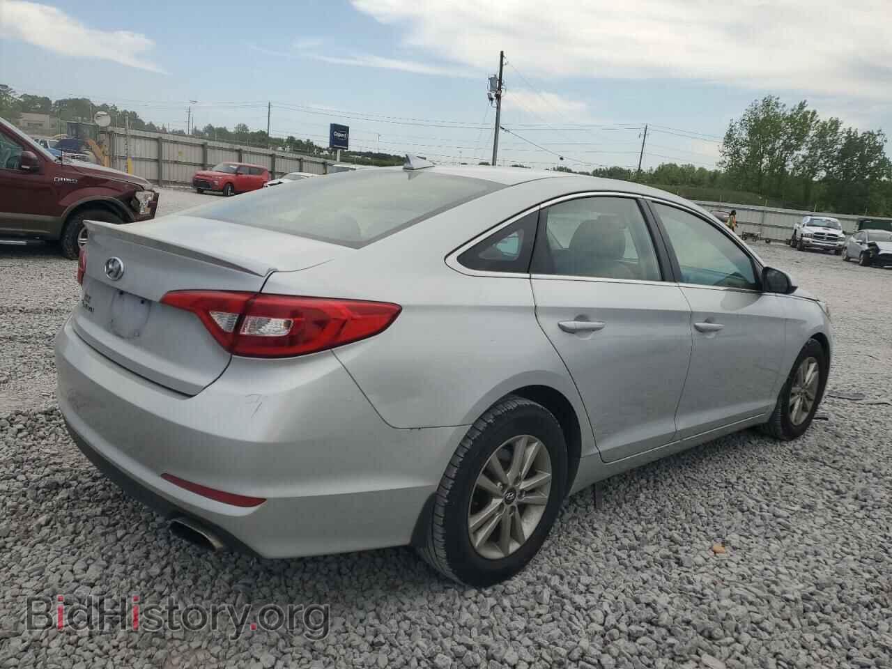 2017 HYUNDAI SONATA - VIN: 5NPE24AF1HH565706 - Фото 3