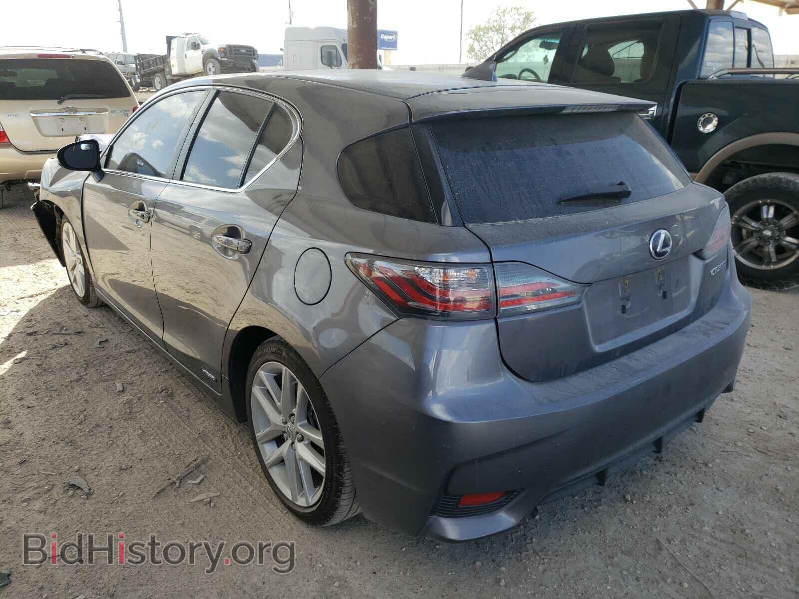 2014 LEXUS CT 200 - VIN: JTHKD5BH7E2206276 - Фото 3