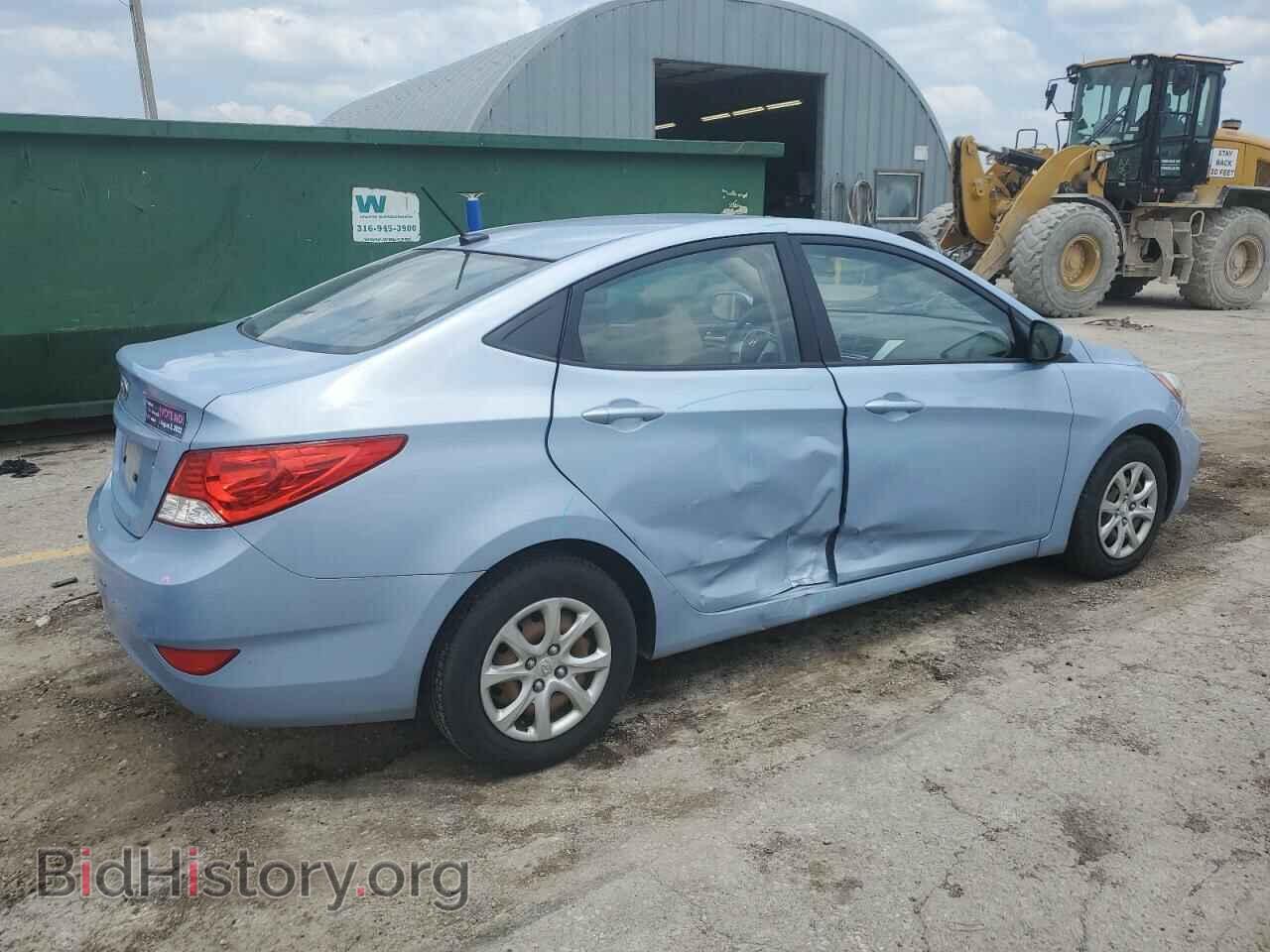 2014 HYUNDAI ACCENT - VIN: KMHCT4AE6EU656673 - Фото 3