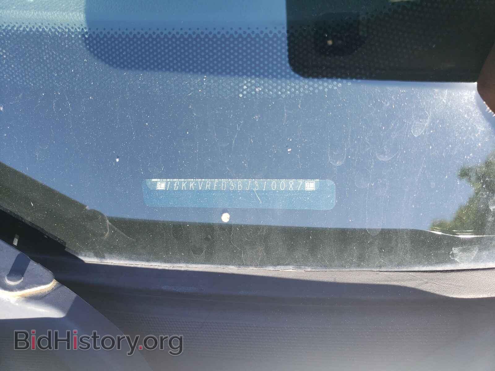 2011 GMC ACADIA - VIN: 1GKKVRED3BJ310087 - Фото 10