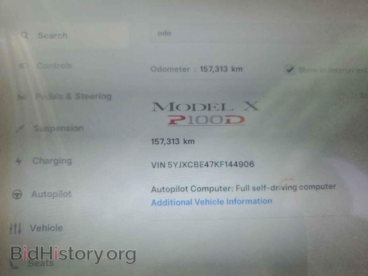 2019 TESLA MODEL X - VIN: 5YJXCBE47KF144906 - Photo 9