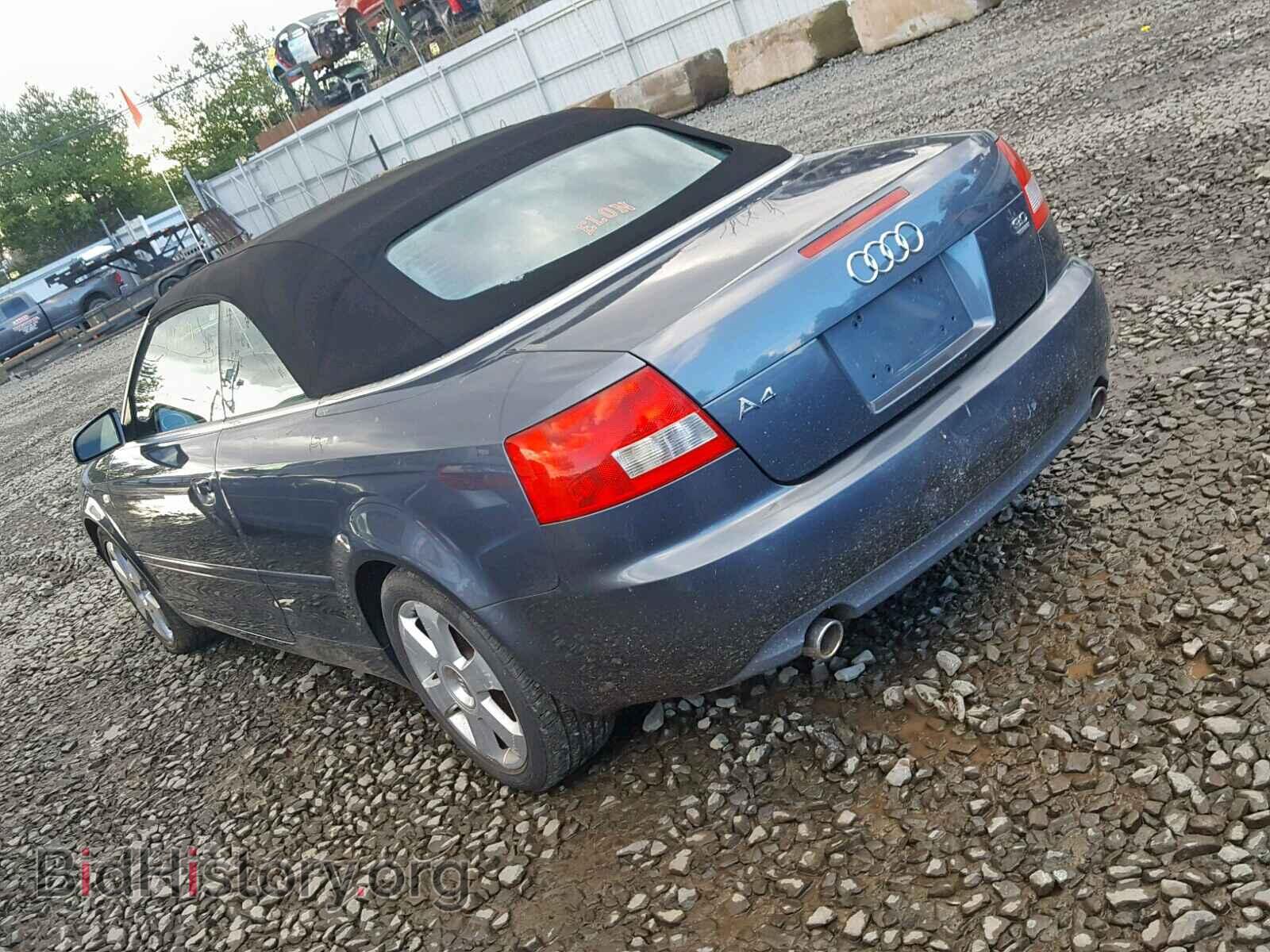 2005 AUDI A4 - VIN: WAUDT48H25K005056 - Фото 3