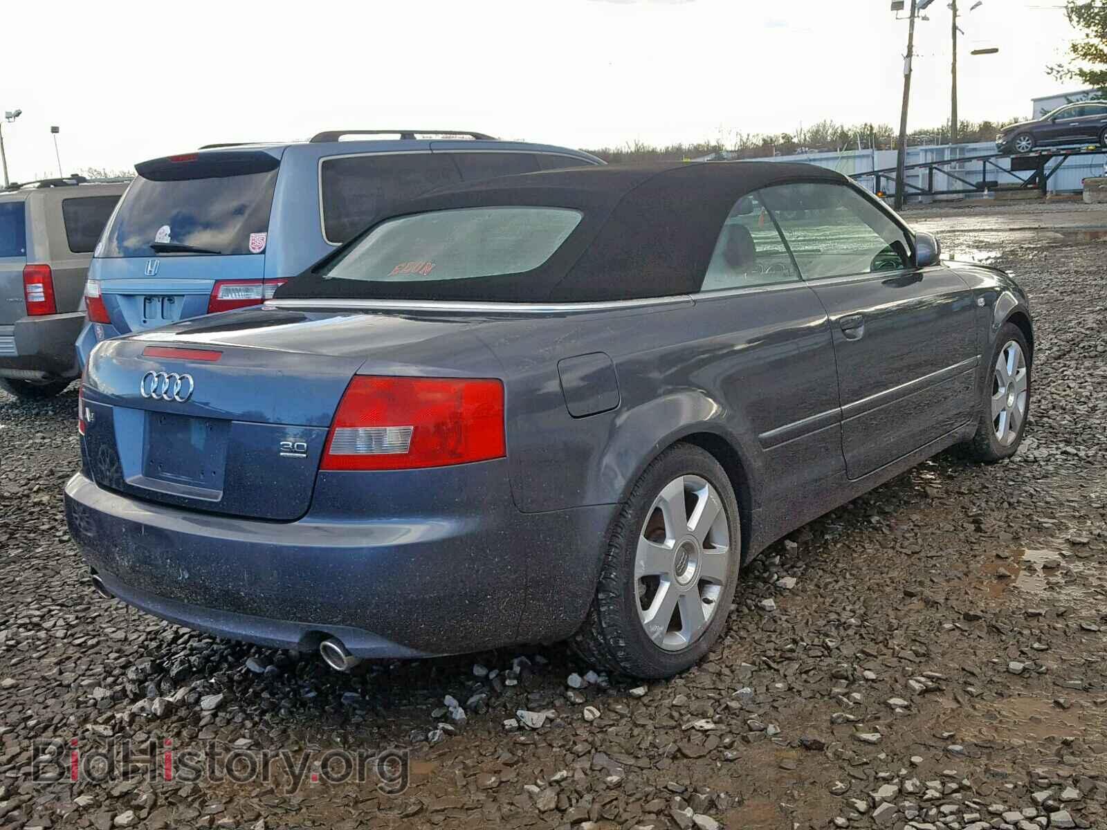 2005 AUDI A4 - VIN: WAUDT48H25K005056 - Фото 4