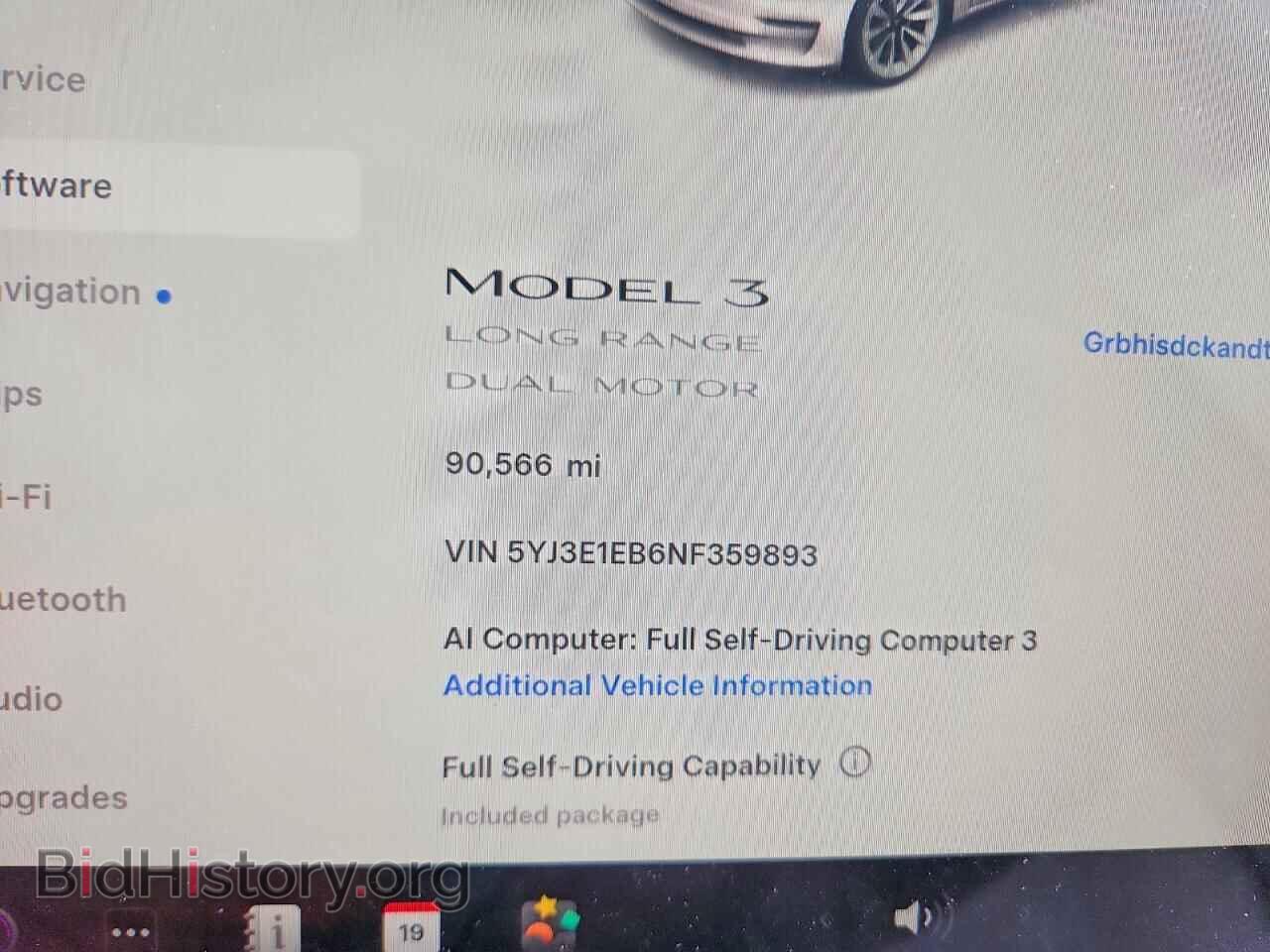 2022 TESLA MODEL 3 - VIN: 5YJ3E1EB6NF359893 - Photo 9