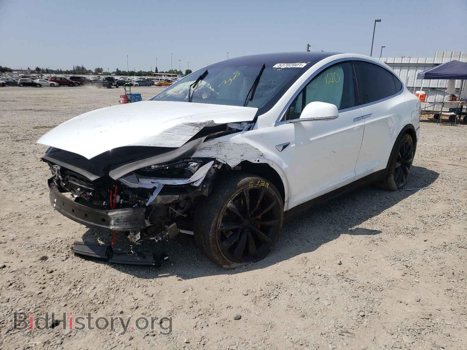 2020 TESLA MODEL X - VIN: 5YJXCDE44LF232132 - Photo 2