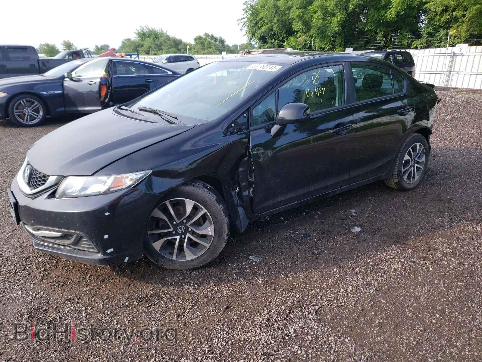2013 HONDA CIVIC - VIN: 2HGFB2F50DH037314 - Фото 2