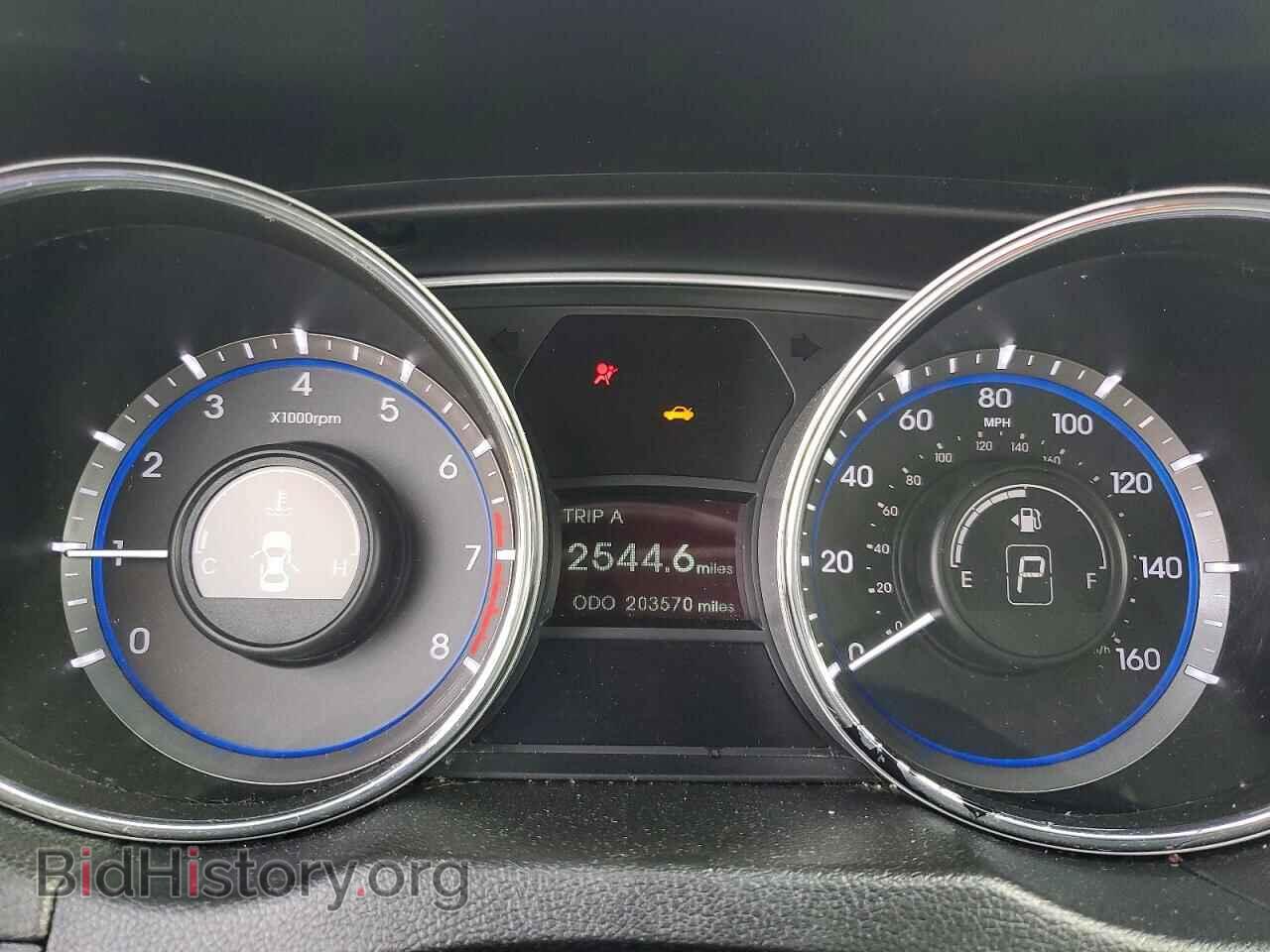 2013 HYUNDAI SONATA - VIN: 5NPEC4AC0DH807592 - Фото 9
