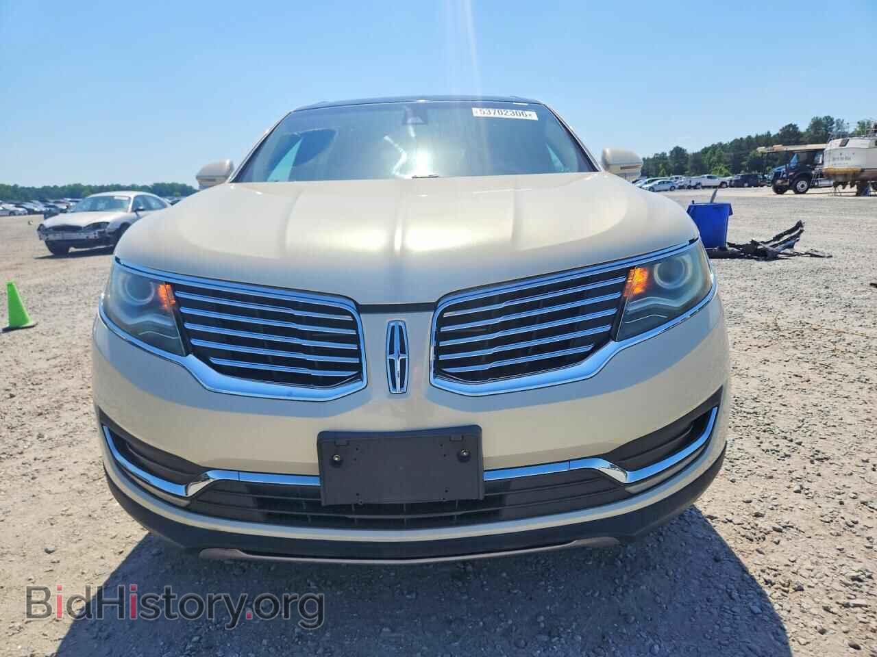 2016 LINCOLN MKX - VIN: 2LMTJ6LR3GBL51596 - Фото 5