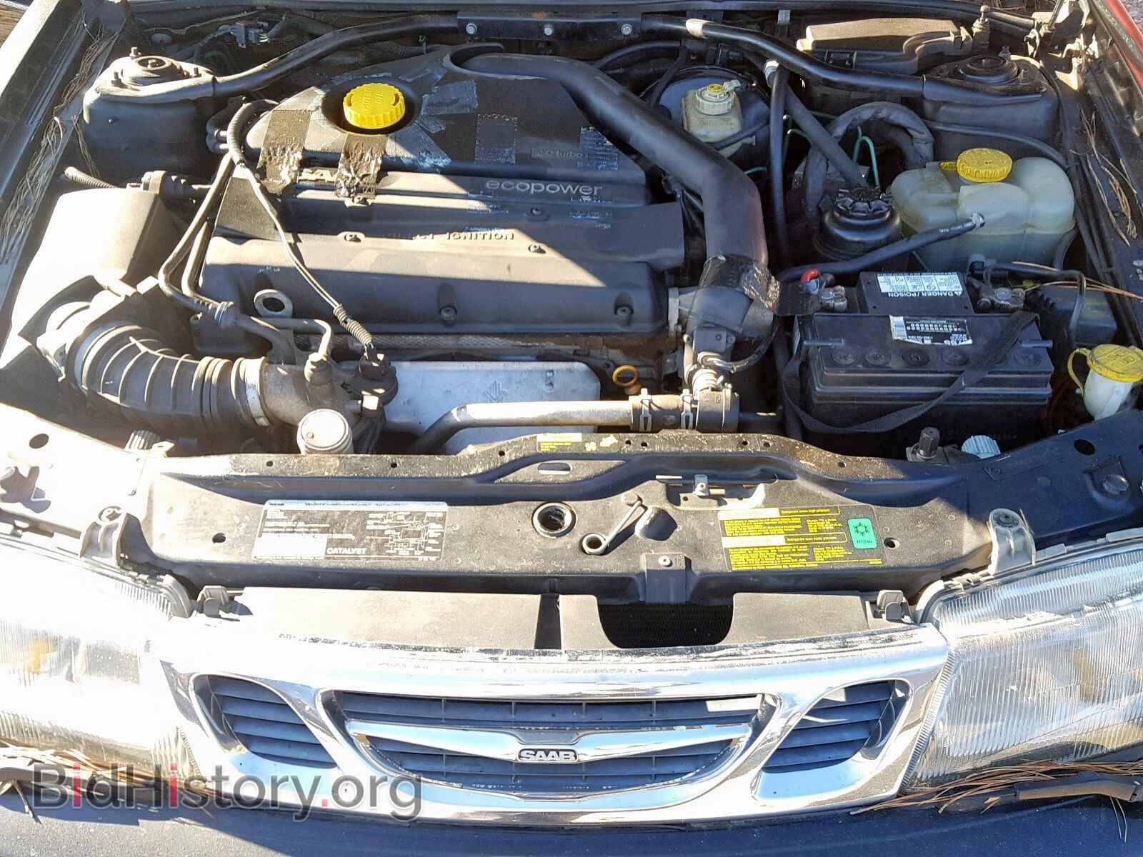 2001 SAAB 9-3 - VIN: YS3DD58HX12030067 - Фото 7