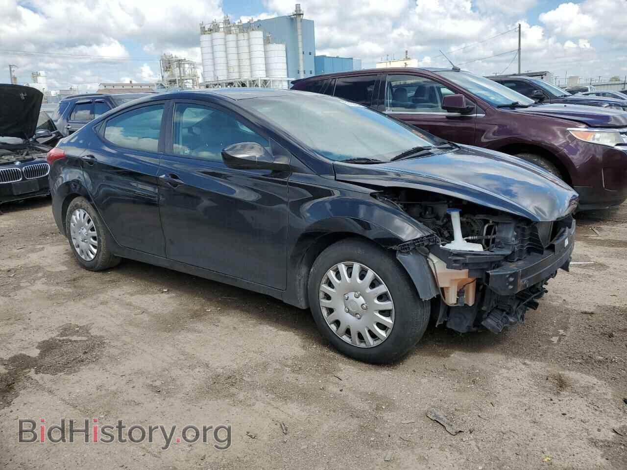 2012 HYUNDAI ELANTRA - VIN: KMHDH4AE1CU432150 - Фото 4