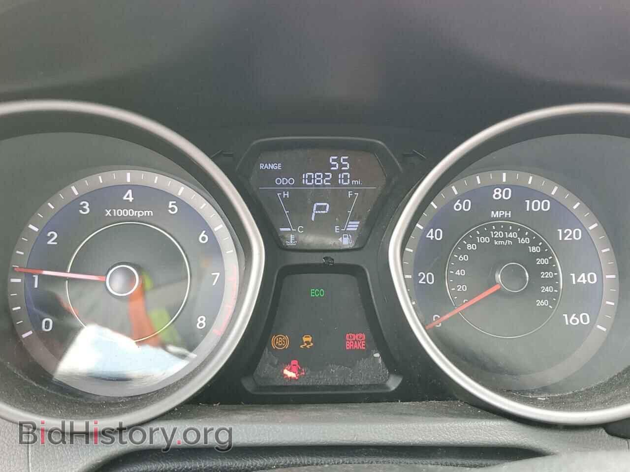 2012 HYUNDAI ELANTRA - VIN: KMHDH4AE1CU432150 - Фото 9