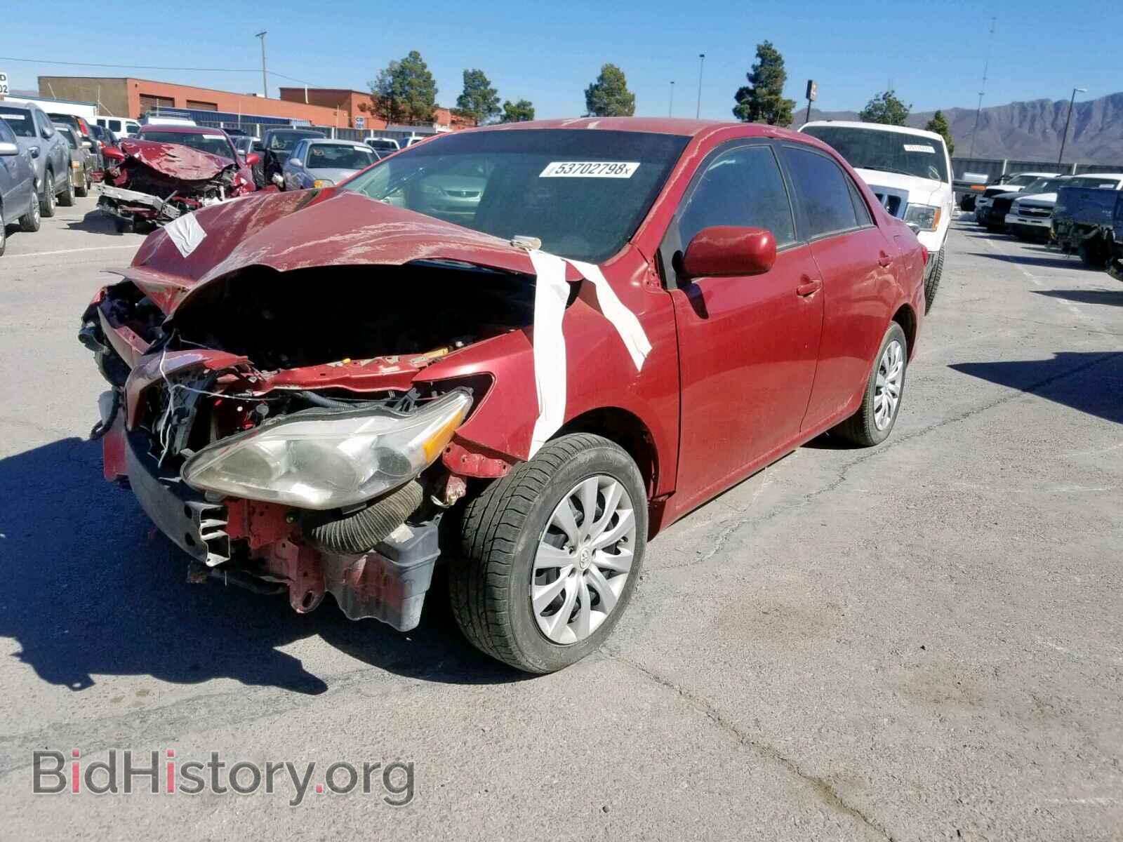 2012 TOYOTA COROLLA BA - VIN: 2T1BU4EE9CC819351 - Фото 2