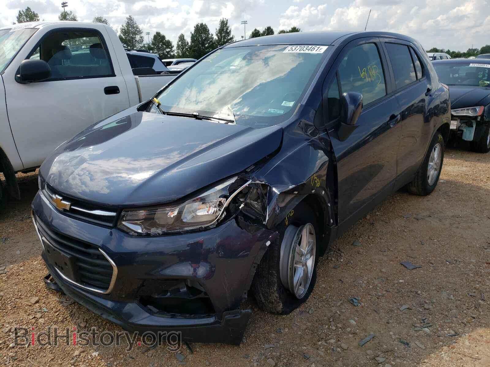 2019 CHEVROLET TRAX - VIN: 3GNCJKSB8KL280168 - Фото 2