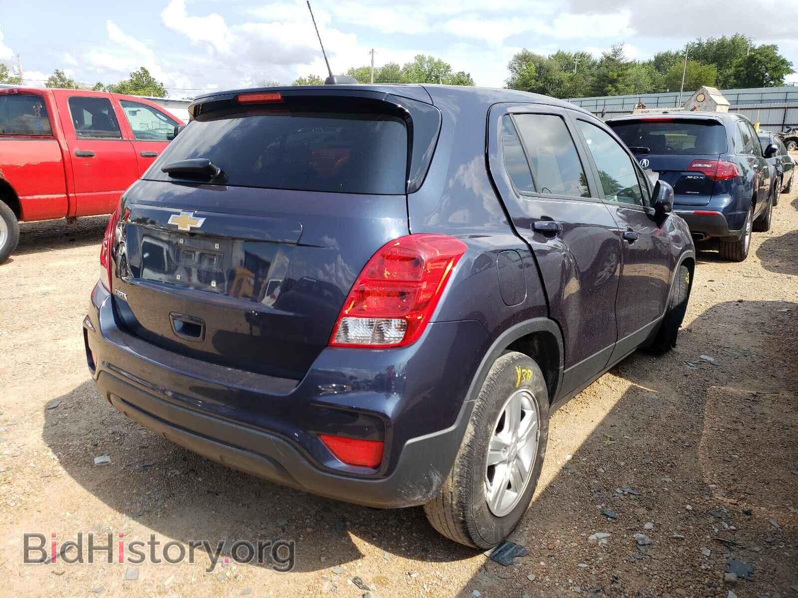 2019 CHEVROLET TRAX - VIN: 3GNCJKSB8KL280168 - Фото 4