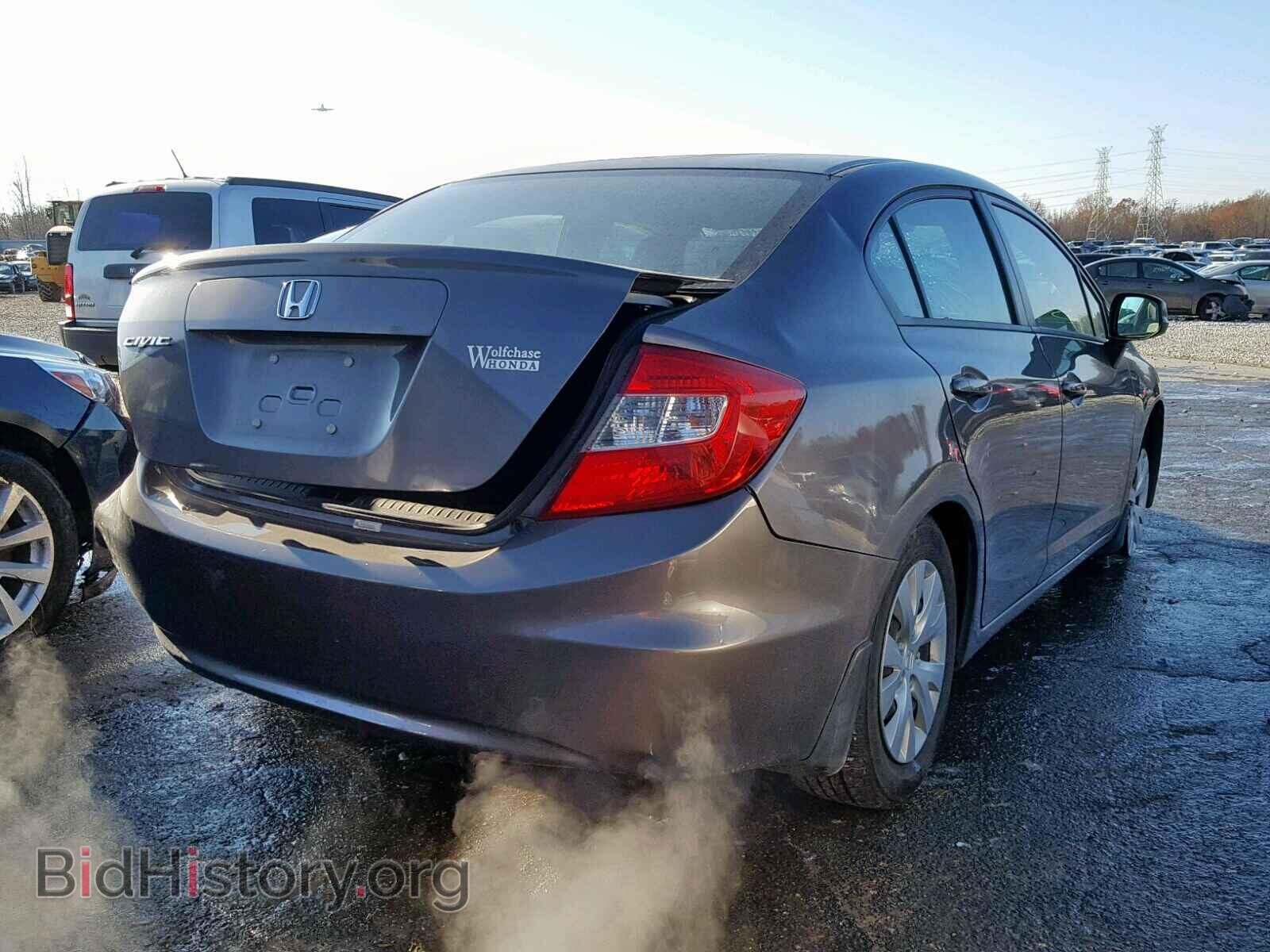 2012 HONDA CIVIC LX - VIN: 19XFB2F5XCE079241 - Фото 4