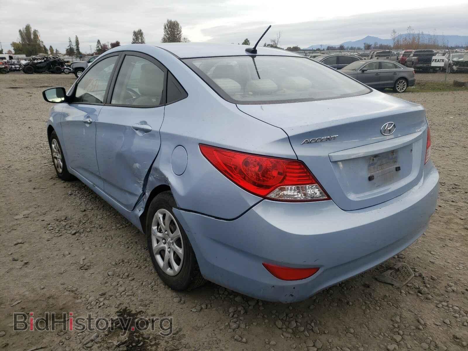 2013 HYUNDAI ACCENT - VIN: KMHCT4AE8DU452732 - Фото 3