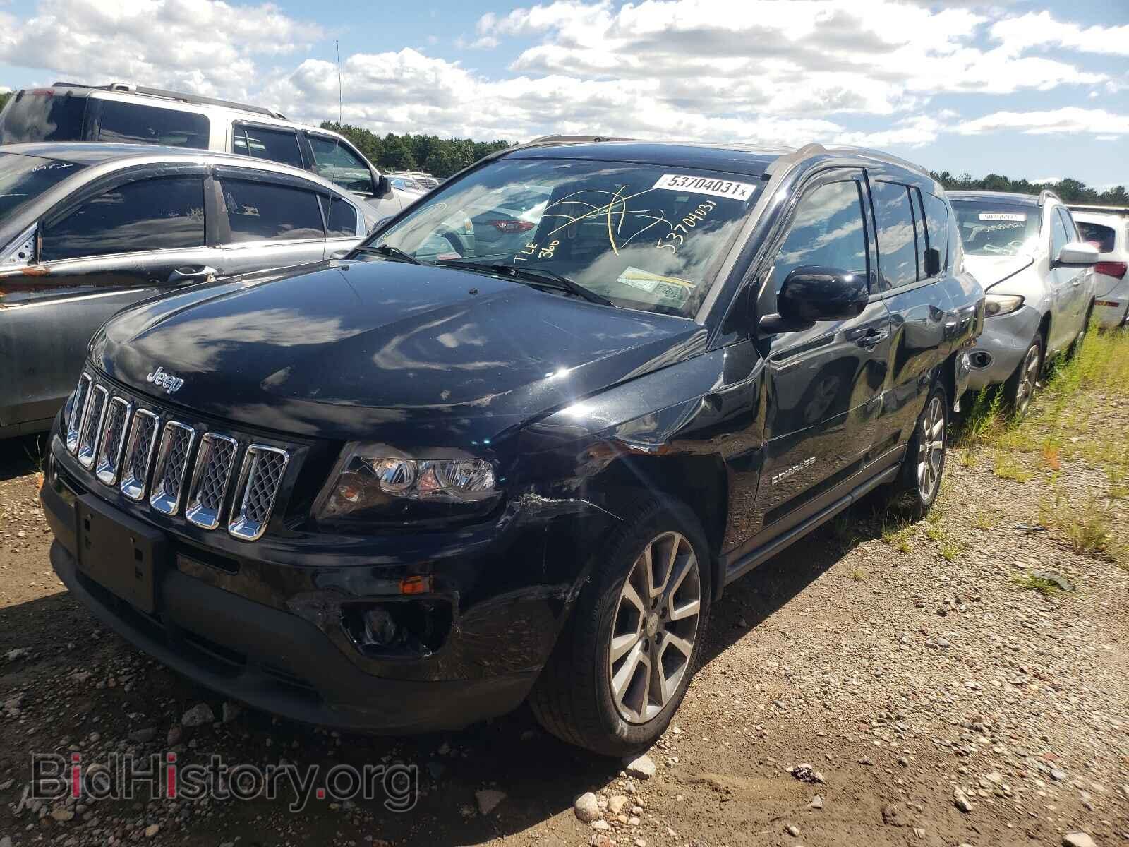 2016 JEEP COMPASS - VIN: 1C4NJDEB2GD684119 - Фото 2