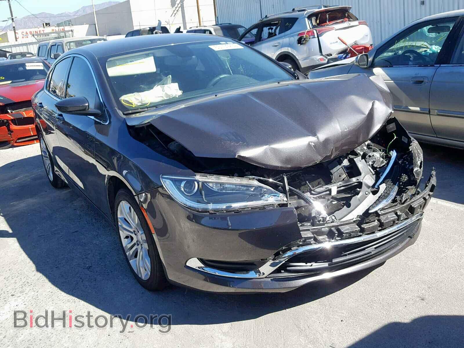Photo 1C3CCCABXFN731749 - CHRYSLER 200 2015