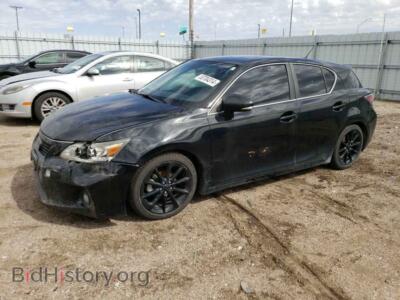 2013 Lexus CT 200 200, черный — VIN JTHKD5BH9D2129084, Copart
