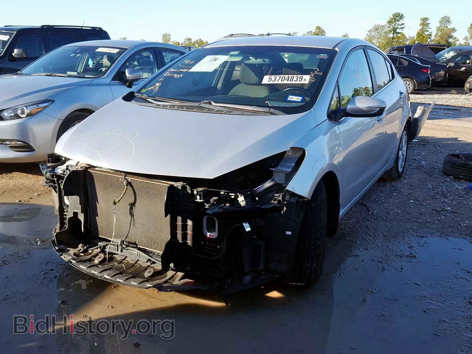 2014 KIA FORTE EX - VIN: KNAFX4A87E5217571 - Фото 2