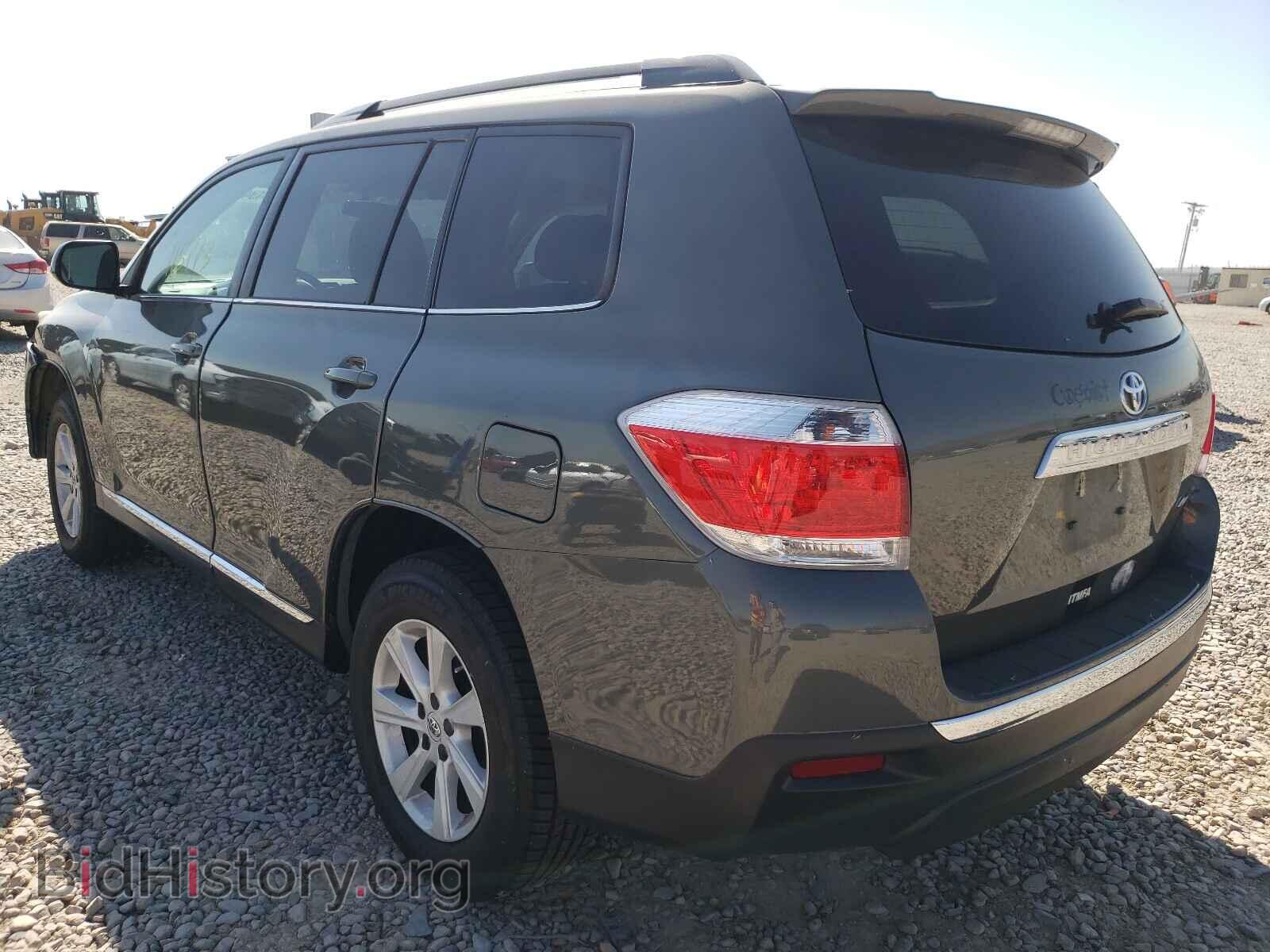 2012 TOYOTA HIGHLANDER - VIN: 5TDBK3EHXCS153571 - Фото 3