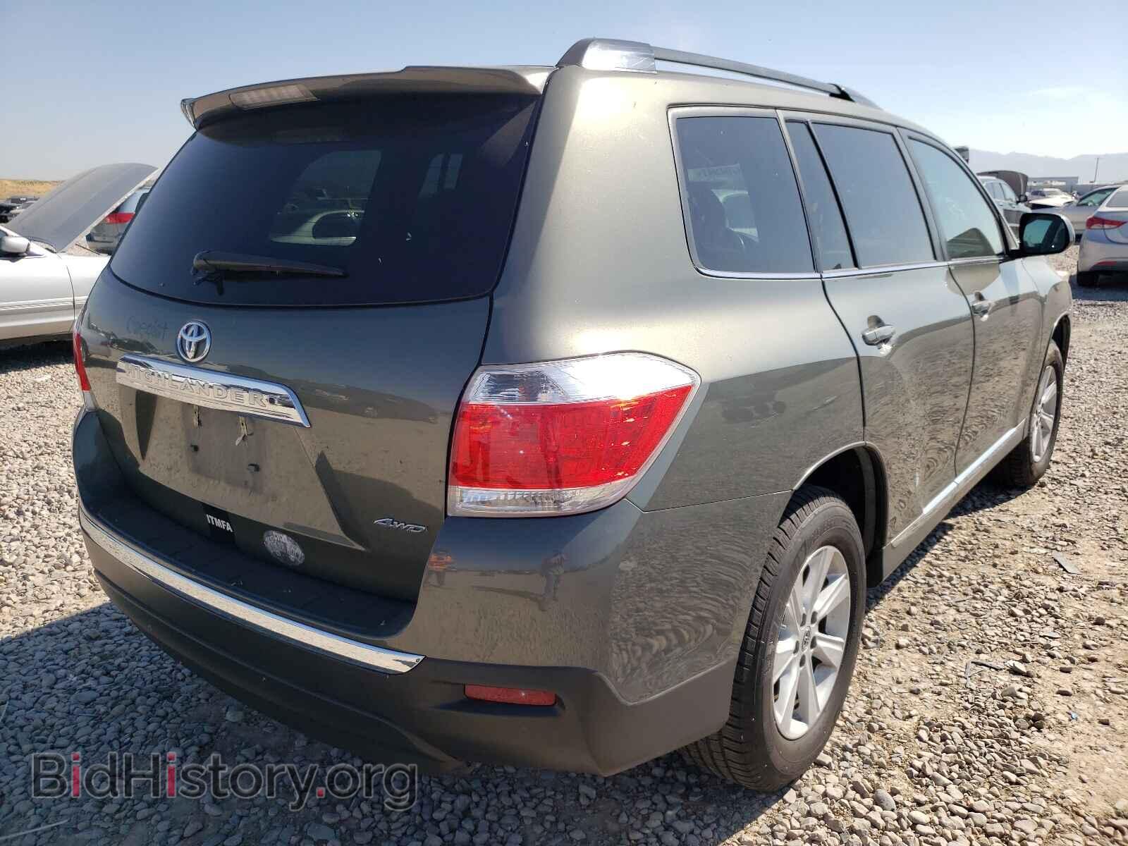2012 TOYOTA HIGHLANDER - VIN: 5TDBK3EHXCS153571 - Фото 4