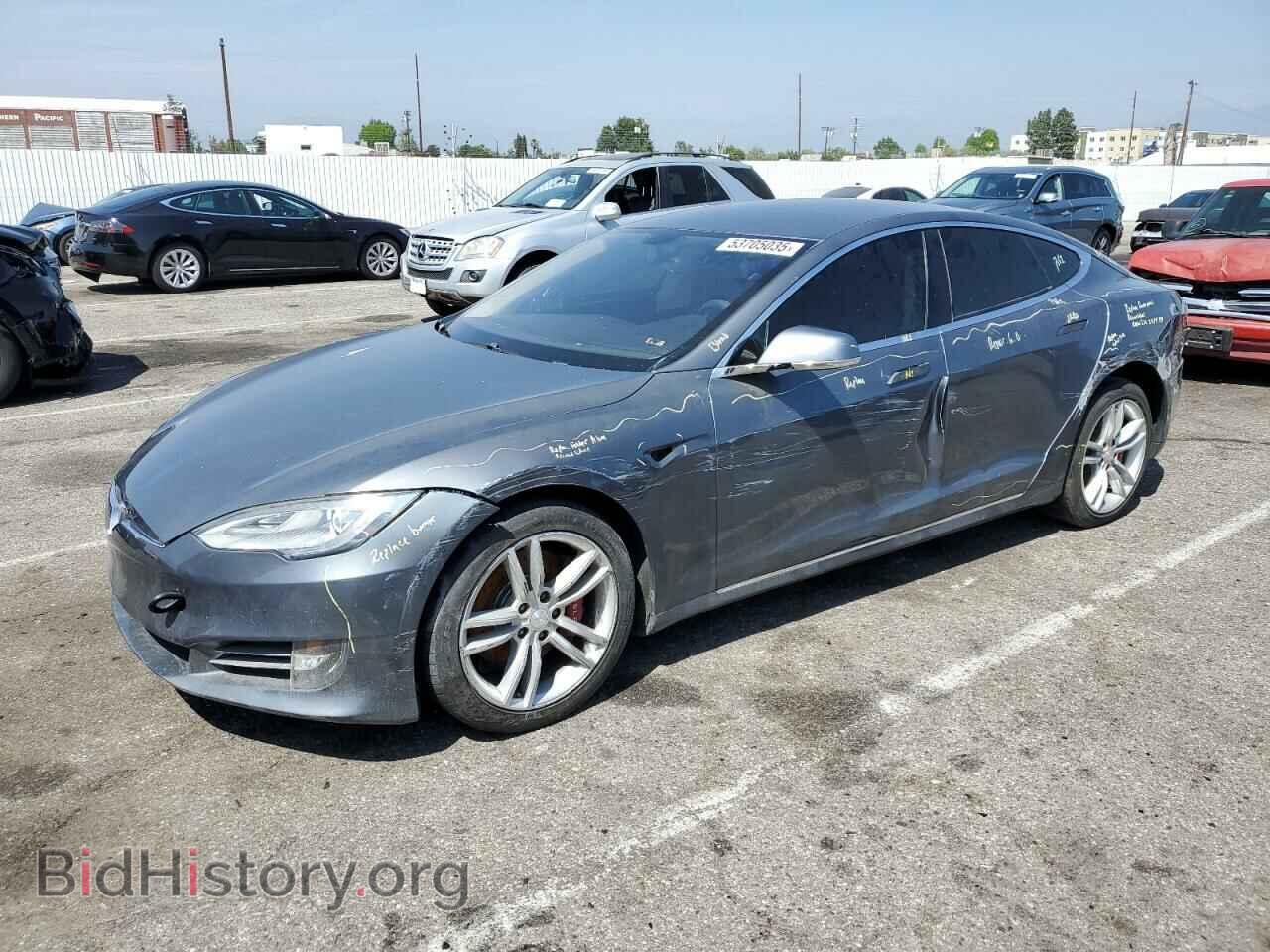 Photo 5YJSA1H17EFP36595 - TESLA MODEL S 2014