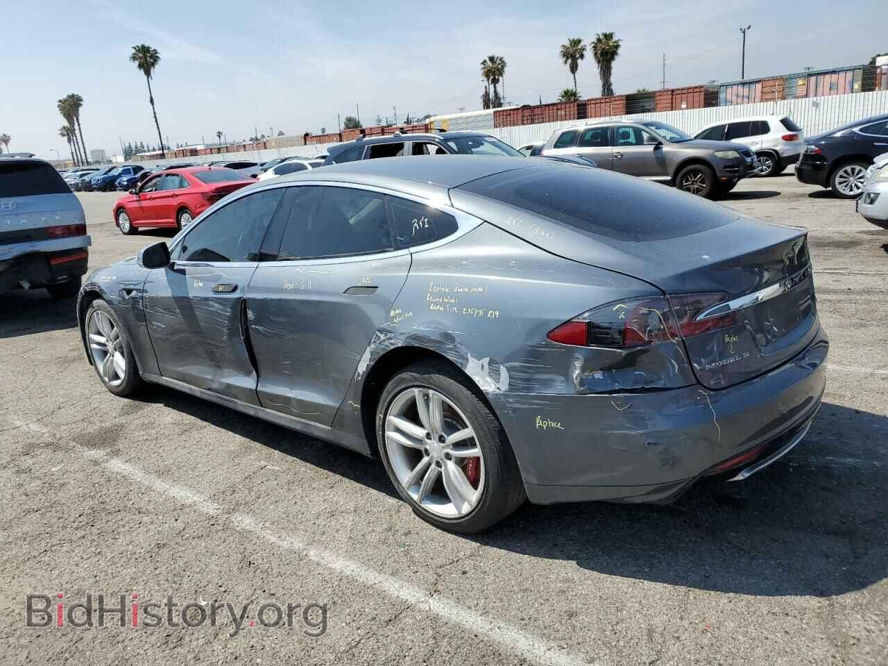 2014 TESLA MODEL S - VIN: 5YJSA1H17EFP36595 - Photo 2
