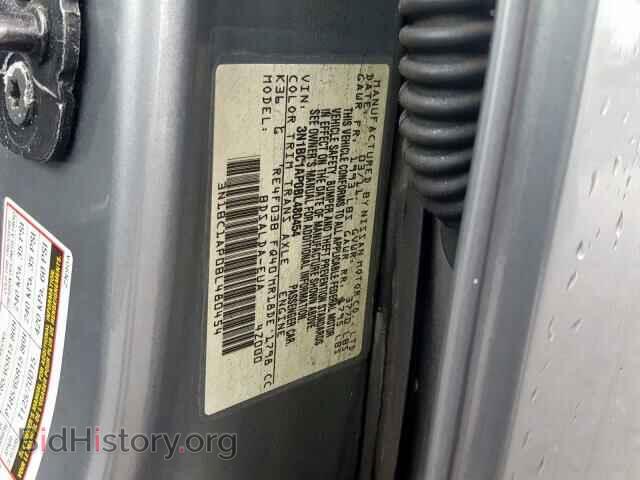 2011 NISSAN VERSA - VIN: 3N1BC1AP0BL480454 - Фото 10