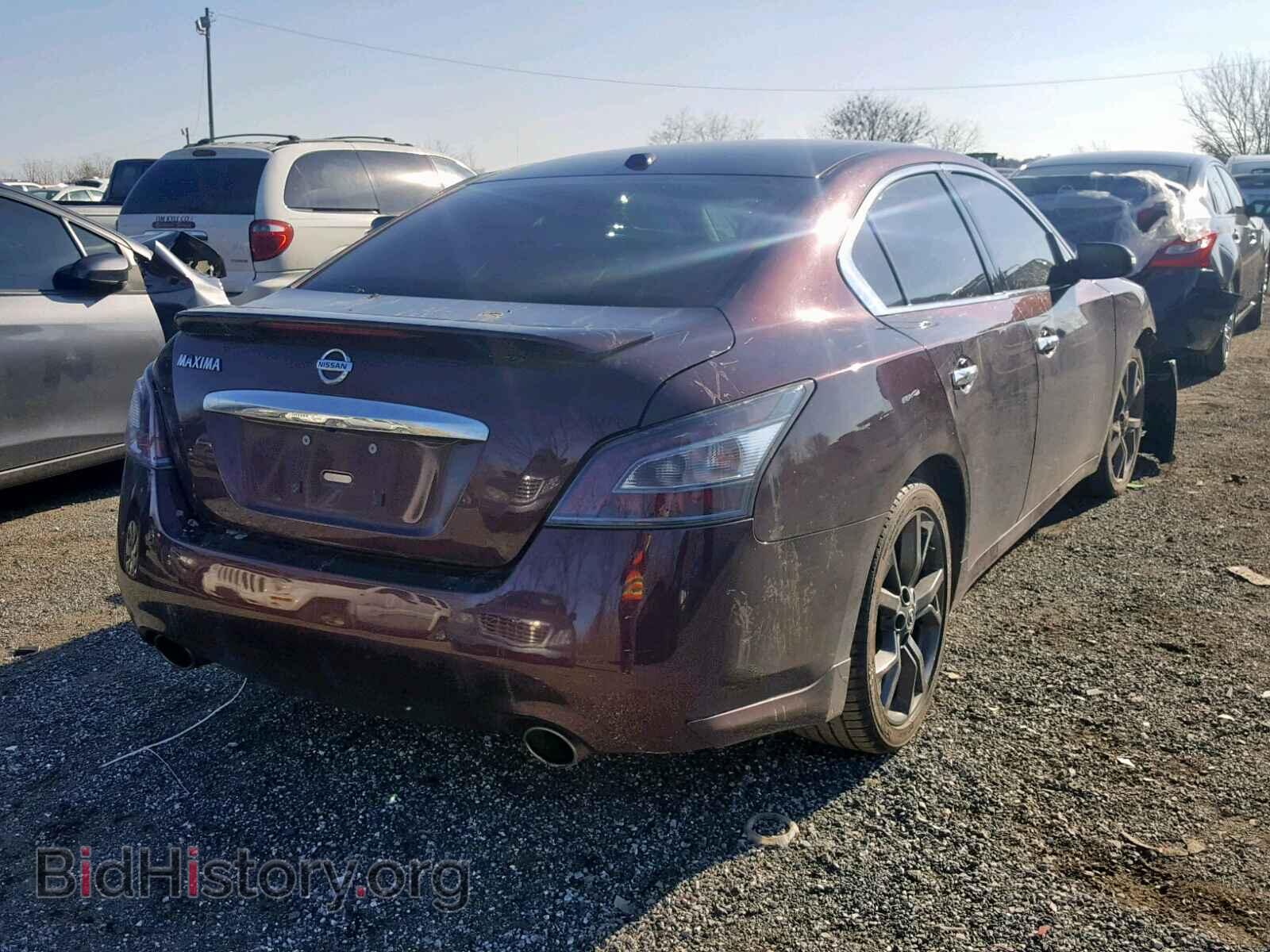 2014 NISSAN MAXIMA S - VIN: 1N4AA5AP2EC481570 - Фото 4