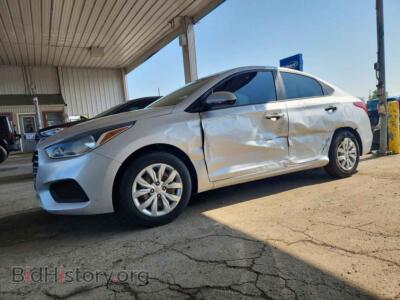 2019 Hyundai ACCENT SE, серебристый — VIN 3KPC24A36KE045204, Copart