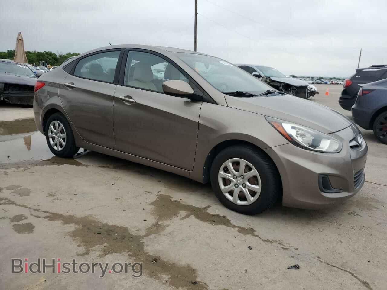 2013 HYUNDAI ACCENT - VIN: KMHCT4AE5DU525572 - Фото 4