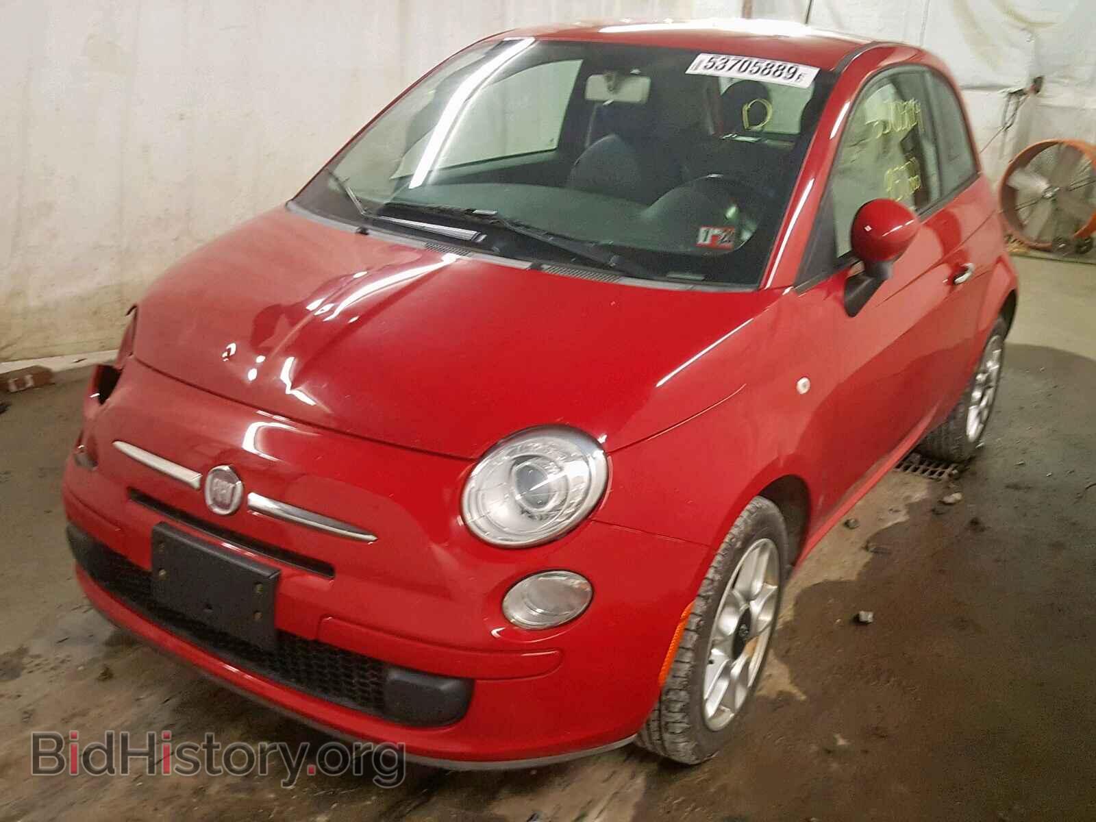 2012 FIAT 500 - VIN: 3C3CFFAR0CT360618 - Фото 2