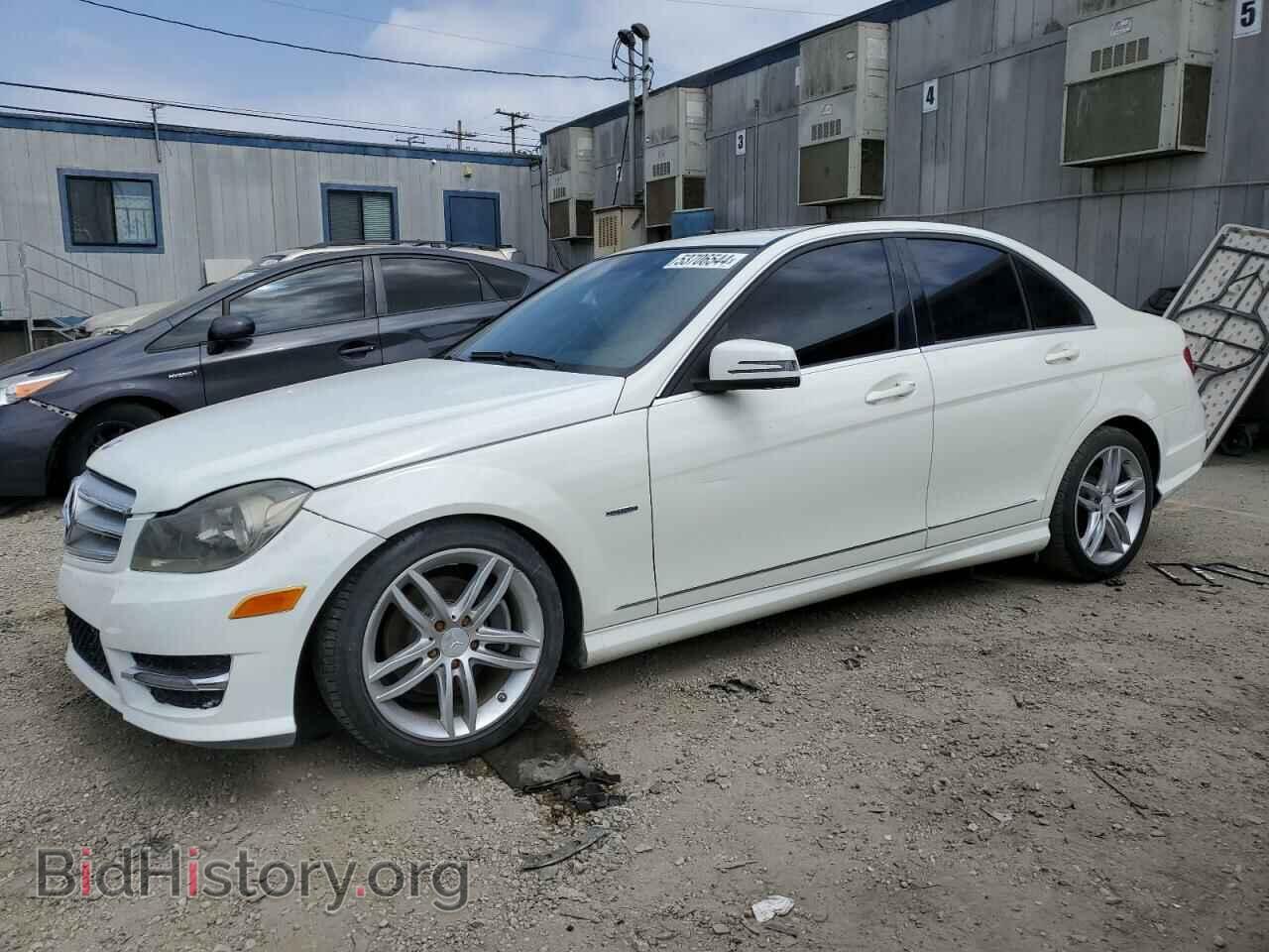Фотография WDDGF4HB7CA643881 - MERCEDES-BENZ C-CLASS 2012
