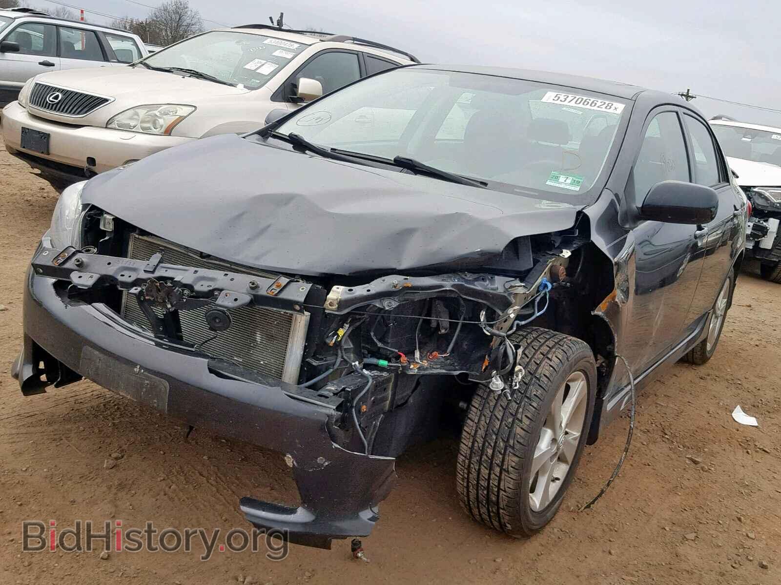 2012 TOYOTA COROLLA BA - VIN: 2T1BU4EE1CC910517 - Фото 2