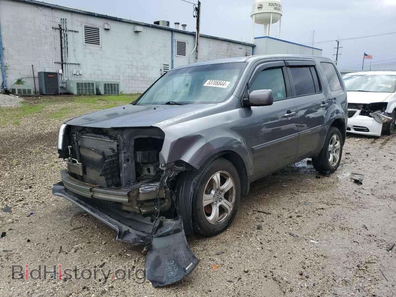 Photo 5FNYF4H53CB040457 - HONDA PILOT 2012