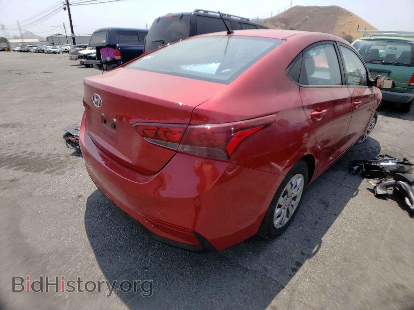 2019 HYUNDAI ACCENT - VIN: 3KPC24A33KE076927 - Фото 4