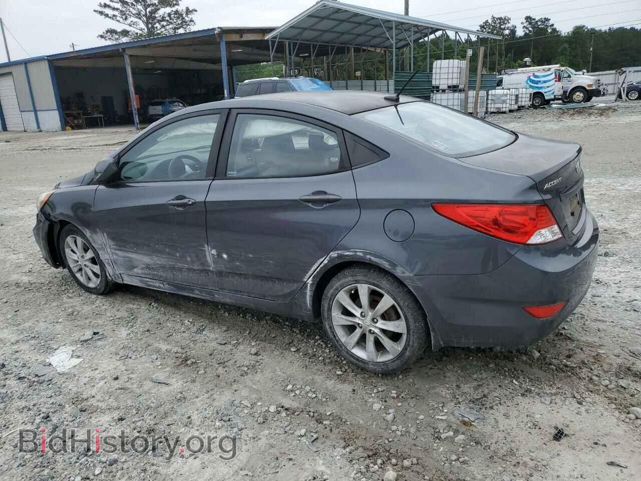 2012 HYUNDAI ACCENT - VIN: KMHCU4AE0CU244582 - Фото 2