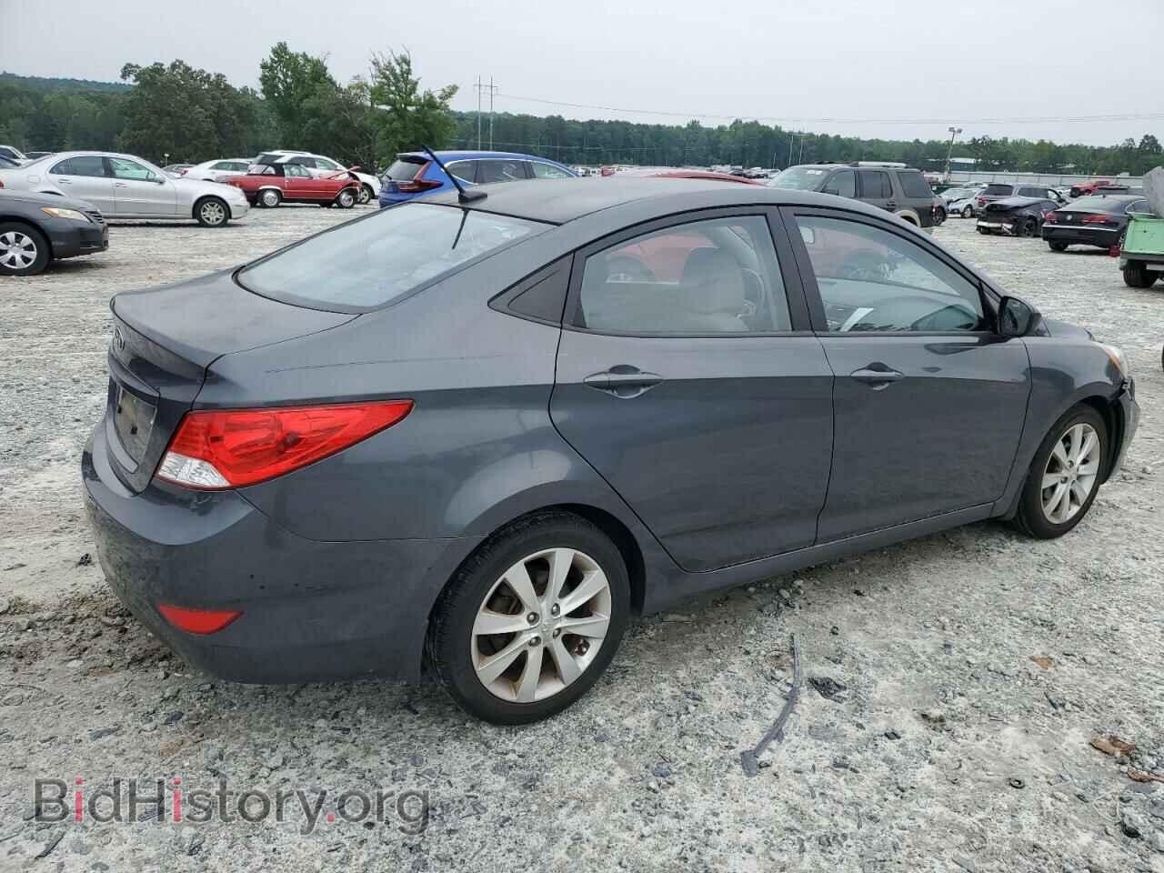 2012 HYUNDAI ACCENT - VIN: KMHCU4AE0CU244582 - Фото 3