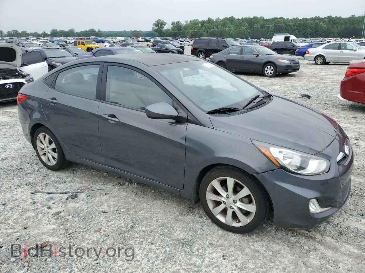 2012 HYUNDAI ACCENT - VIN: KMHCU4AE0CU244582 - Фото 4