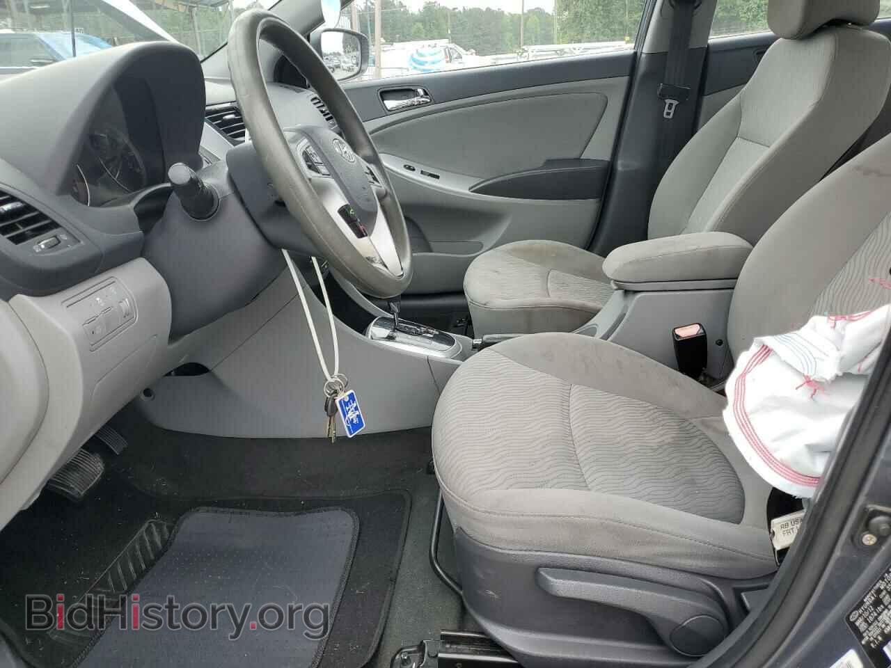 2012 HYUNDAI ACCENT - VIN: KMHCU4AE0CU244582 - Фото 7