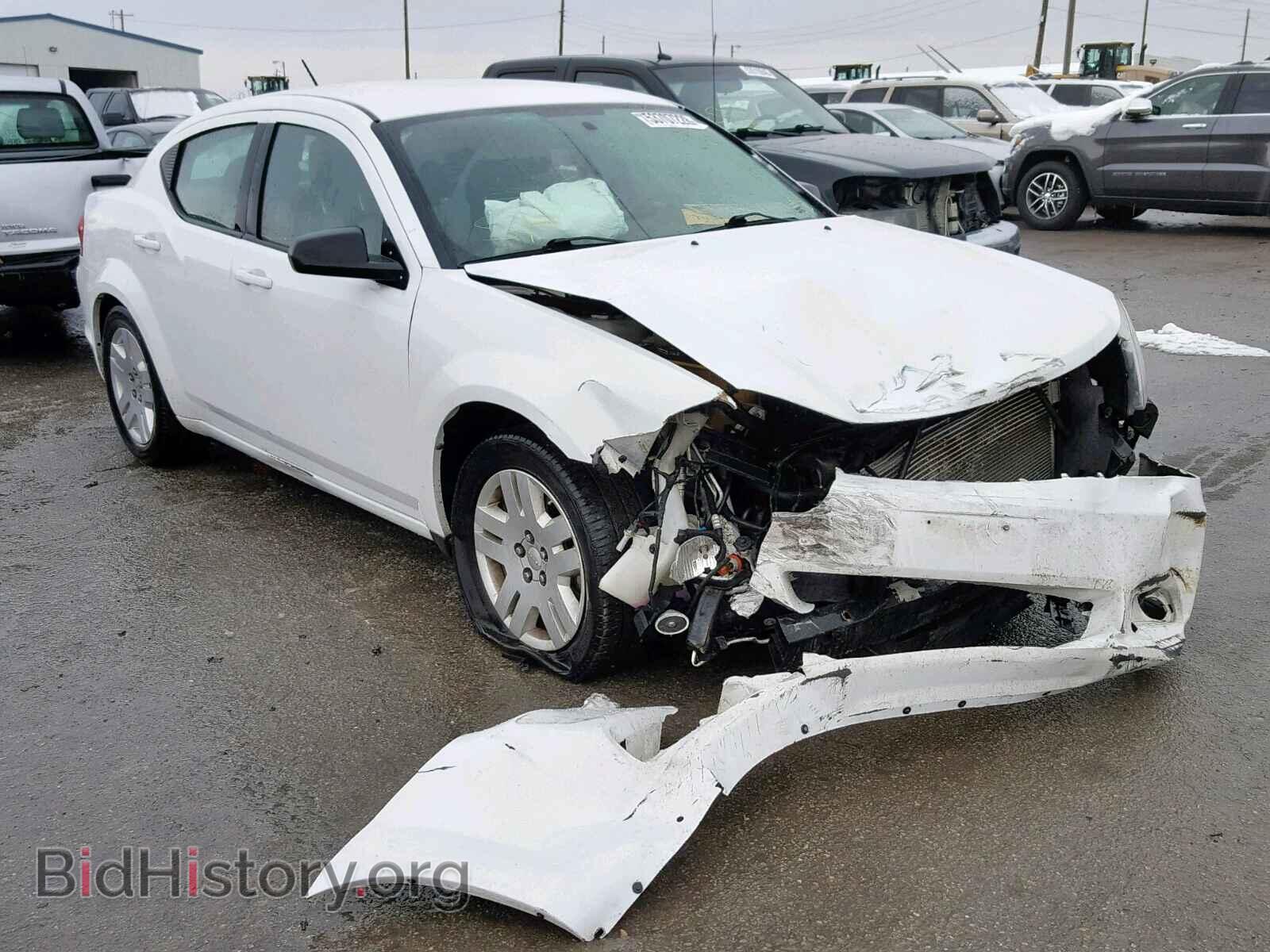 Фотография 1C3CDZAG6DN756687 - DODGE AVENGER 2013