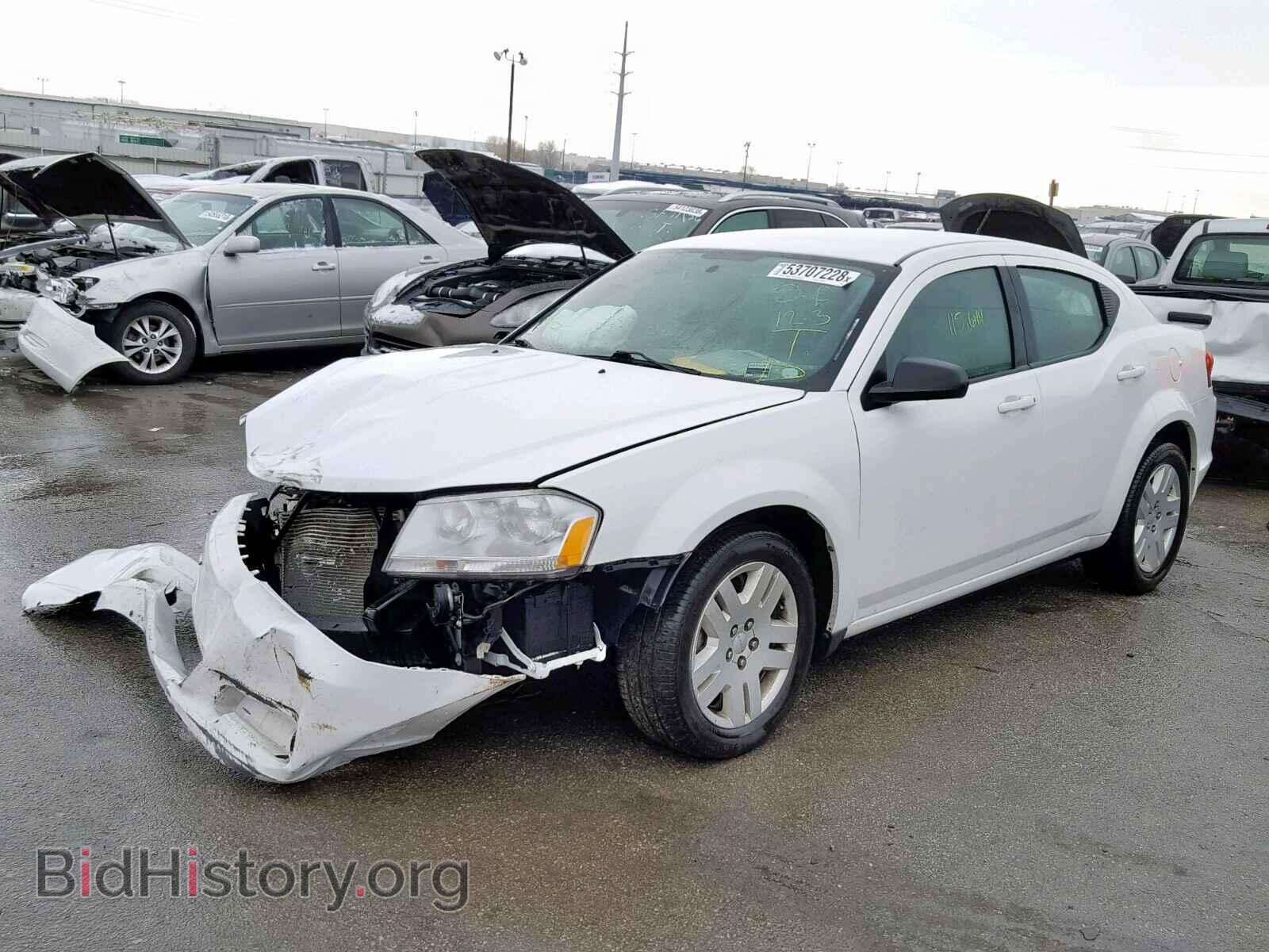 2013 DODGE AVENGER - VIN: 1C3CDZAG6DN756687 - Фото 2