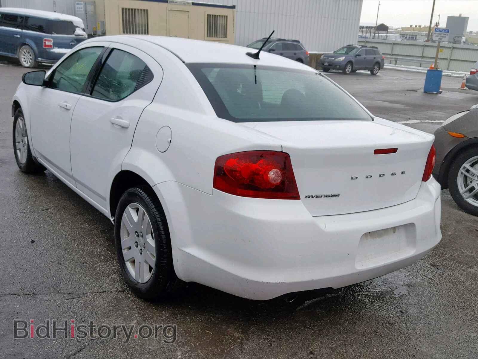 2013 DODGE AVENGER - VIN: 1C3CDZAG6DN756687 - Фото 3